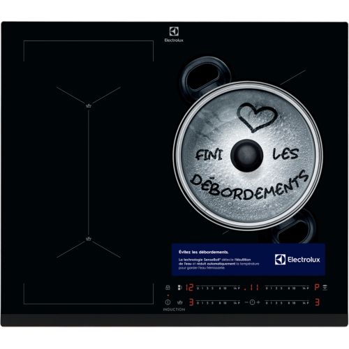 Sauter STI1648BP Table de cuisson à induction Noir - 4 foyers
