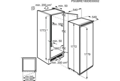 Combi Intég ELECTROLUX LUT6NF18S
