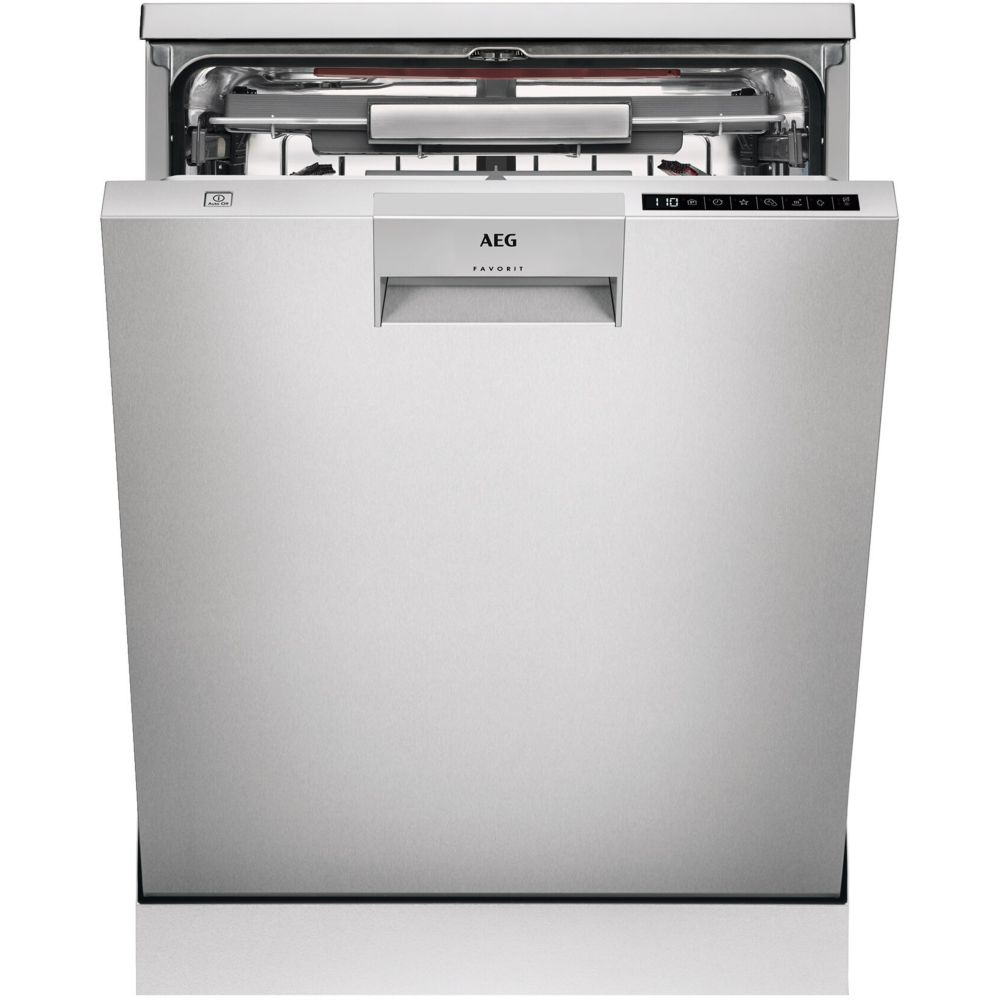 Aeg Favorit Ffb83806Pm - Lave-Vaisselle - Pose Libre - Largeur : 59.6 Cm - Profondeur : 61 Cm - Hauteur : 85 Cm - Acier Inoxydable
