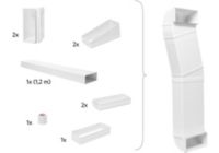 Kit cheminée évacuation ELECTROLUX M2CKCF01