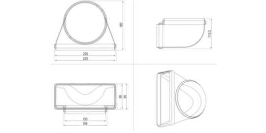 Accessoire ELECTROLUX M2CKCF03