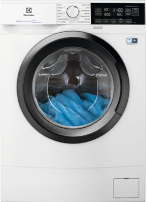 Mini lave-linge à tambour unique avec essorage en plastique bleu et blanc  Vida XL - Habitium®