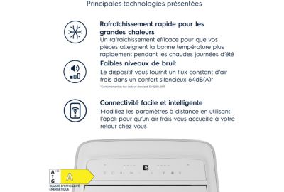 Climatiseur ELECTROLUX EXP40U339CW