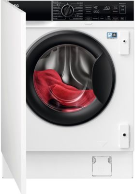 Lave linge séchant hublot encastrable AEG LWG88416BI