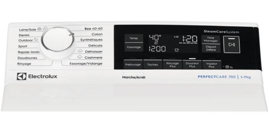 Lave linge top ELECTROLUX EW7T3733BA