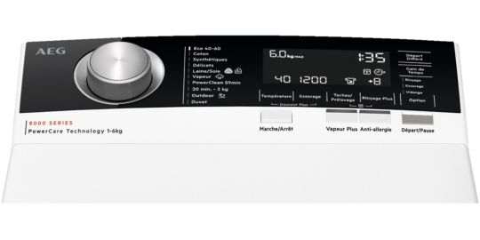 Lave linge top AEG LTR8C6150A
