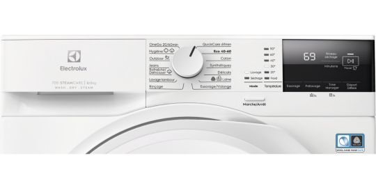Lave linge séchant hublot ELECTROLUX EW7IW4285BW
