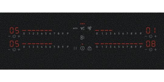 Plaque induction aspirante AEG TH84CB03FZ SahpirMatt