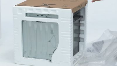 Voir la vidéo pour Four Pyro AEG TP8SB731AT - Chaleur tournante - Combiné vapeur - Hydrolyse - Porte froide - noir Matt