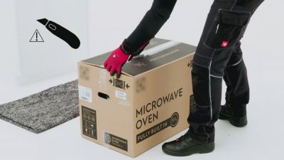 Voir la vidéo pour Micro ondes encastrable AEG OMB6G261TT
