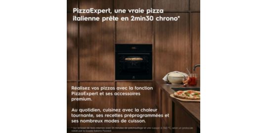 Four encastrable ELECTROLUX EOX8P38WZ Pyrolyse Chaleur tournante et Fonction Pizza 71L