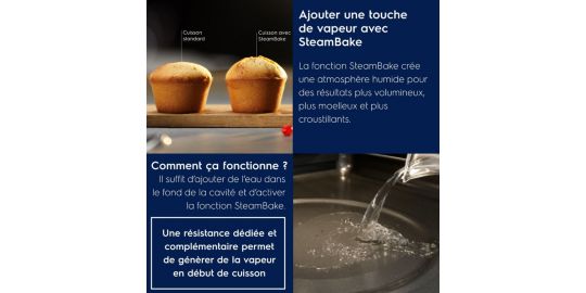 Four encastrable ELECTROLUX LODDP67WH2 SteamBake