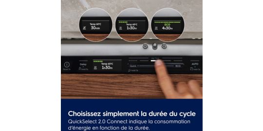 Lave vaisselle encastrable ELECTROLUX E82LA201S