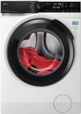 Lave linge hublot AEG LFR73A124AD - 12kg - 1400tr/min - Classe A - Moteur Inverter - Dosage auto - Vapeur - Connecté