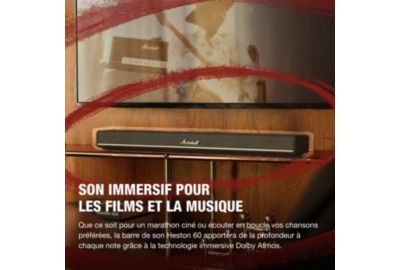 Barre de son MARSHALL HESTON 60 Noire