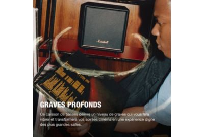 Caisson de basse MARSHALL HESTON SUB 200 Noir