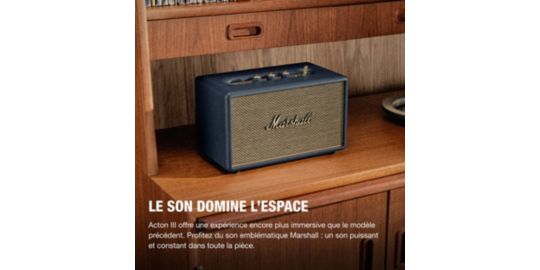 Enceinte résidentielle MARSHALL Acton III Midnight