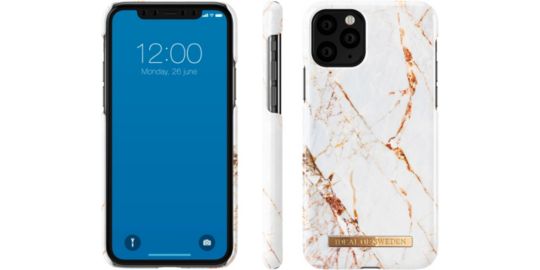 Coque IDEAL OF SWEDEN iPhone 11 Pro Fashion Carrara Gold