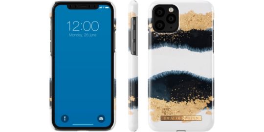 Coque IDEAL OF SWEDEN iPhone 11 Pro Fashion Gleaming Licorice