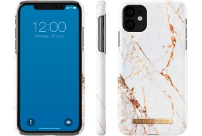 Coque IDEAL OF SWEDEN iPhone 11 Fashion Carrara Gold