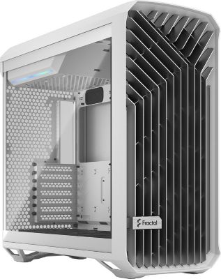 Boitier PC FRACTAL DESIGN Torrent White TG Clear (Blanc)