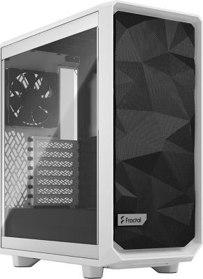 Boitier PC FRACTAL DESIGN Meshify 2 Compact TG Light (Blanc)
