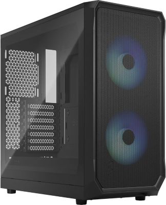 Boitier PC FRACTAL DESIGN Focus 2 RGB TG (Noir)