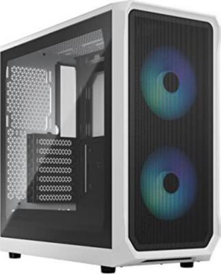 Boitier PC FRACTAL DESIGN Fractal Design Focus 2 RGB White TG Clea