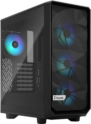 Boitier PC FRACTAL DESIGN Meshify 2 Compact Lite RGB TG (Noir)
