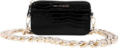 Sac bandoulière IDEAL OF SWEDEN Modèle Nano au Motif Croco avec Chaine Sac bandoulière IDEAL OF SWEDEN Modèle Nano au Motif Croco avec Chaine