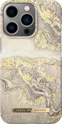 Coque IDEAL OF SWEDEN pour iPhone 13 Pro Sparkle Greige Marble