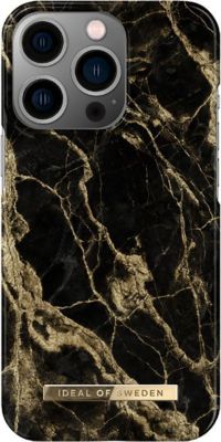 Coque IDEAL OF SWEDEN pour iPhone 13 Pro Golden Smoke Marble
