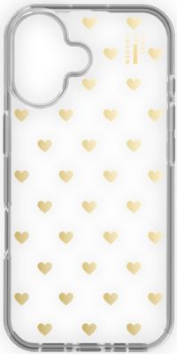Coque IDEAL OF SWEDEN pour Apple iPhone 16 - Golden Hearts