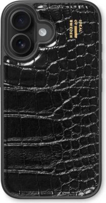 Coque IDEAL OF SWEDEN pour Apple iPhone 16 Plus - Black Croco