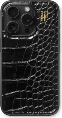 Coque IDEAL OF SWEDEN pour Apple iPhone 15 Pro - Black Croco