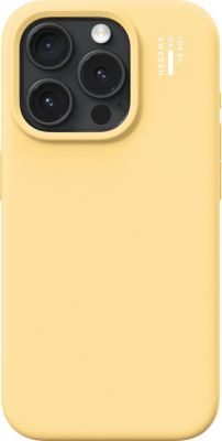 Coque IDEAL OF SWEDEN pour Apple iPhone 15 Pro - Soft Lemon