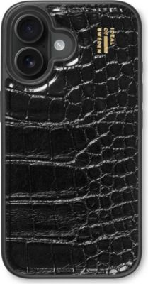 Coque IDEAL OF SWEDEN pour Apple iPhone 17 - Black Croco