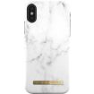 Coque IDEAL OF SWEDEN iPhone X marbre blanc