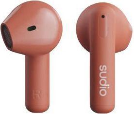 Ecouteurs SUDIO sans fil A1 terracota