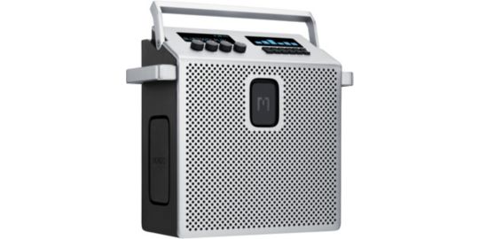Enceinte portable MONDO MEDIUM AURACAST 60W GRIS METAL
