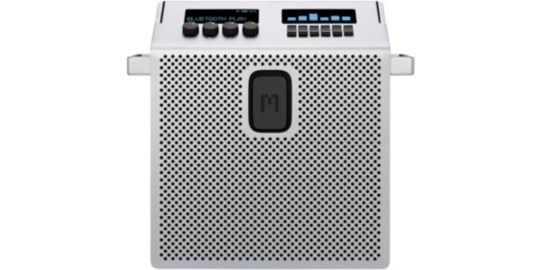 Enceinte portable MONDO MEDIUM AURACAST 60W GRIS METAL