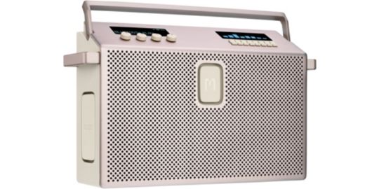 Enceinte portable MONDO LARGE AURACAST 96W GREIGE