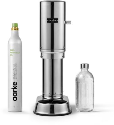 Machine à soda AARKE Pack Carbonator Pro Inox + CO2