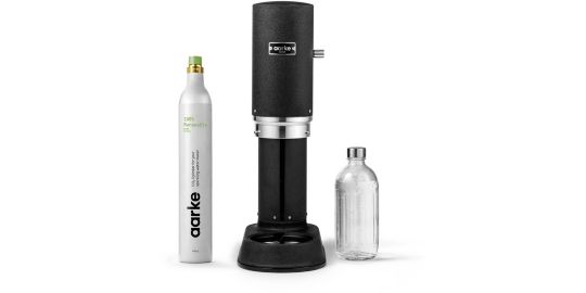 Machine à soda AARKE Pack Carbonator Pro Noir mat + CO2