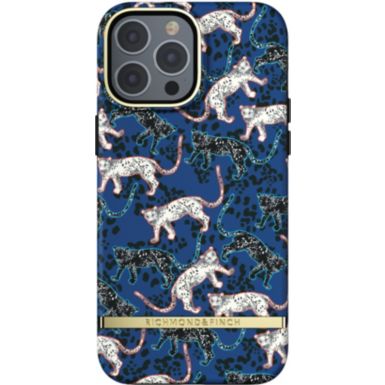 Coque RICHMOND & FINCH iPhone 13 Pro Max Leopard bleu