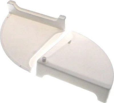 Support DIVERS support vitre hotte blanc