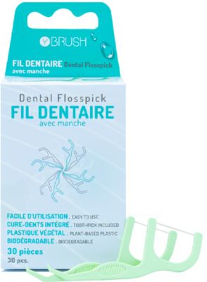 Fil dentaire YBRUSH Boite de 30 fils dentaire