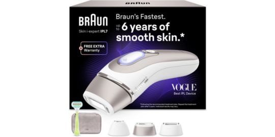 Epilateur lumière pulsée BRAUN IPL7253