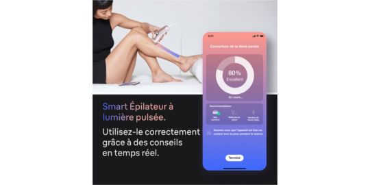 Epilateur lumière pulsée BRAUN IPL7253