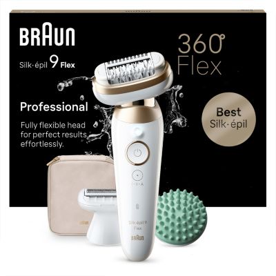 Braun Silk-épil 9 Flex : épilateur électrique pour femme polyvalent